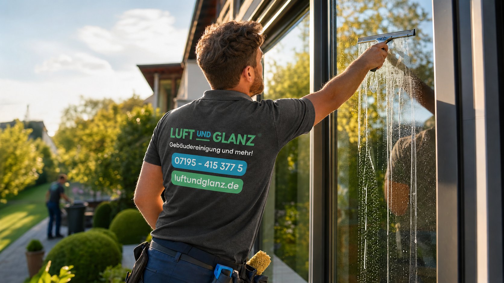 Fensterreinigung Stuttgart – Luft & Glanz Team im Einsatz